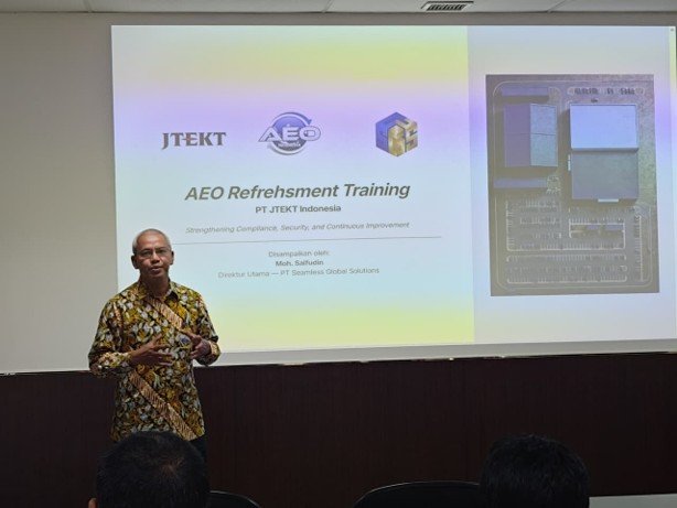 AEO Refreshment Training SGS ft JTEKT Indonesia